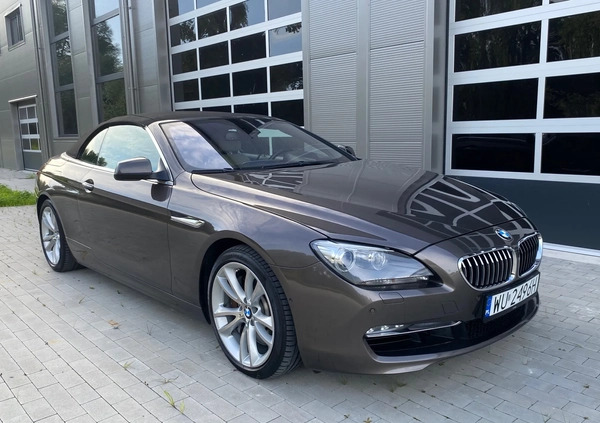 BMW Seria 6 cena 177700 przebieg: 109126, rok produkcji 2011 z Elbląg małe 781